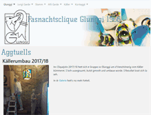 Tablet Screenshot of glunggi.ch